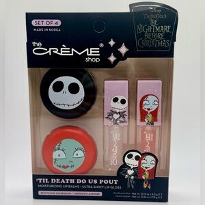 The Crème Shop X Nightmare Before Christmas- ‘Til Death Do Us Pout 4PK Set